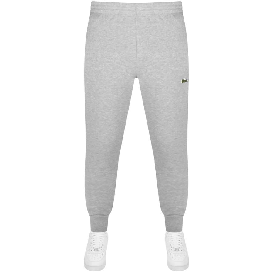 Grey lacoste track pants 2025